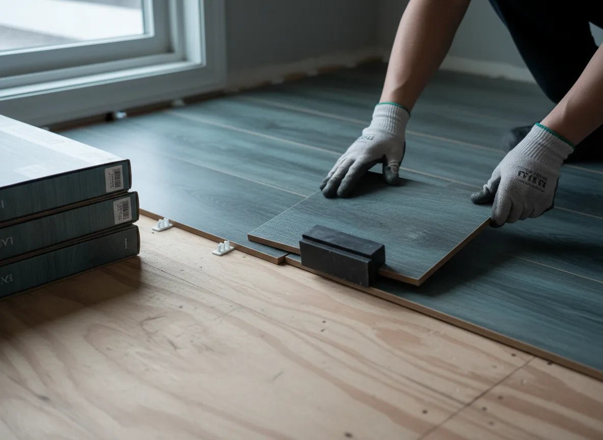 Luxury Vinyl Plank Installation company in Laketown, UT